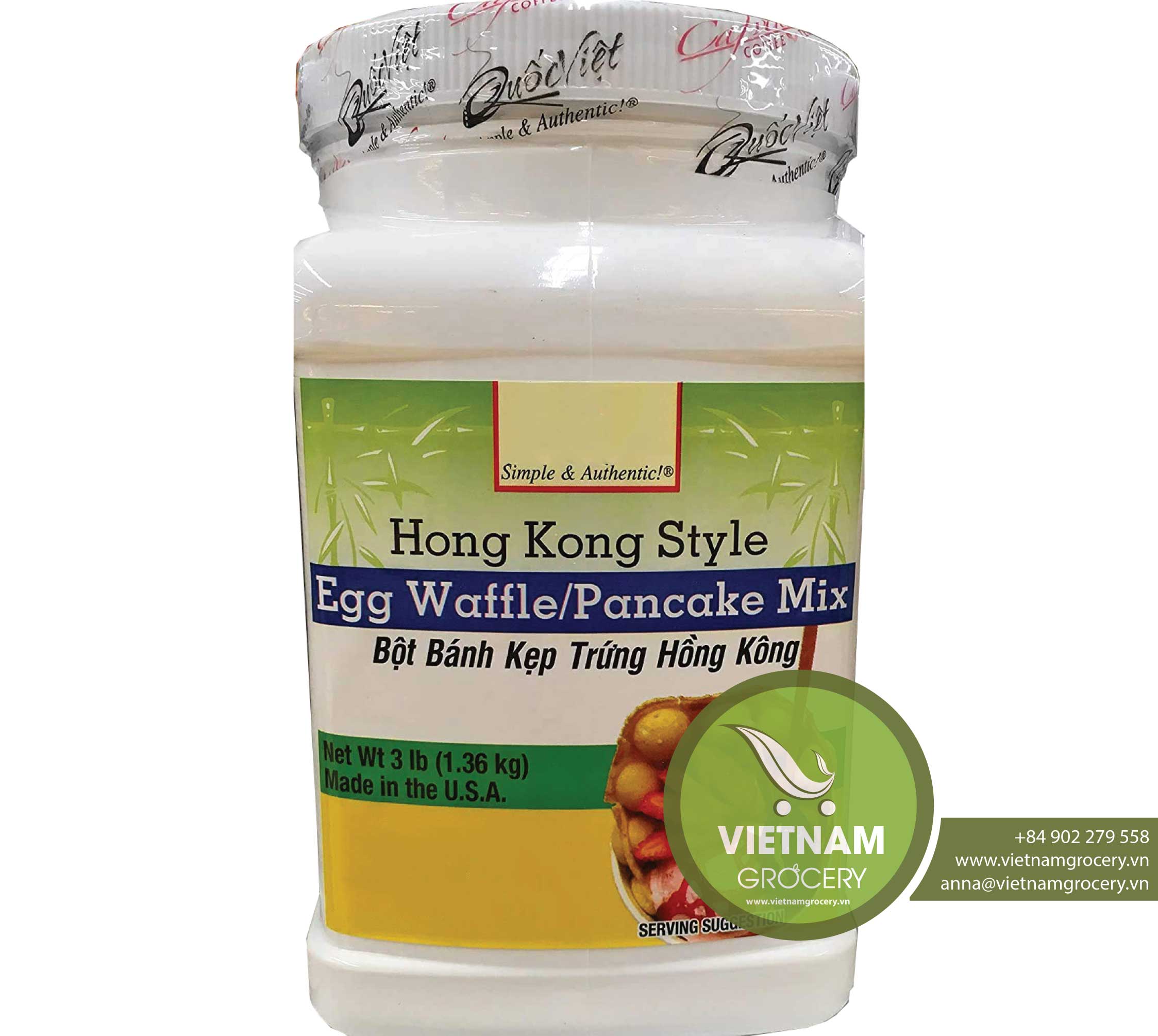 Hong Kong Style Egg Waffle Pancake Mix Wholesale
