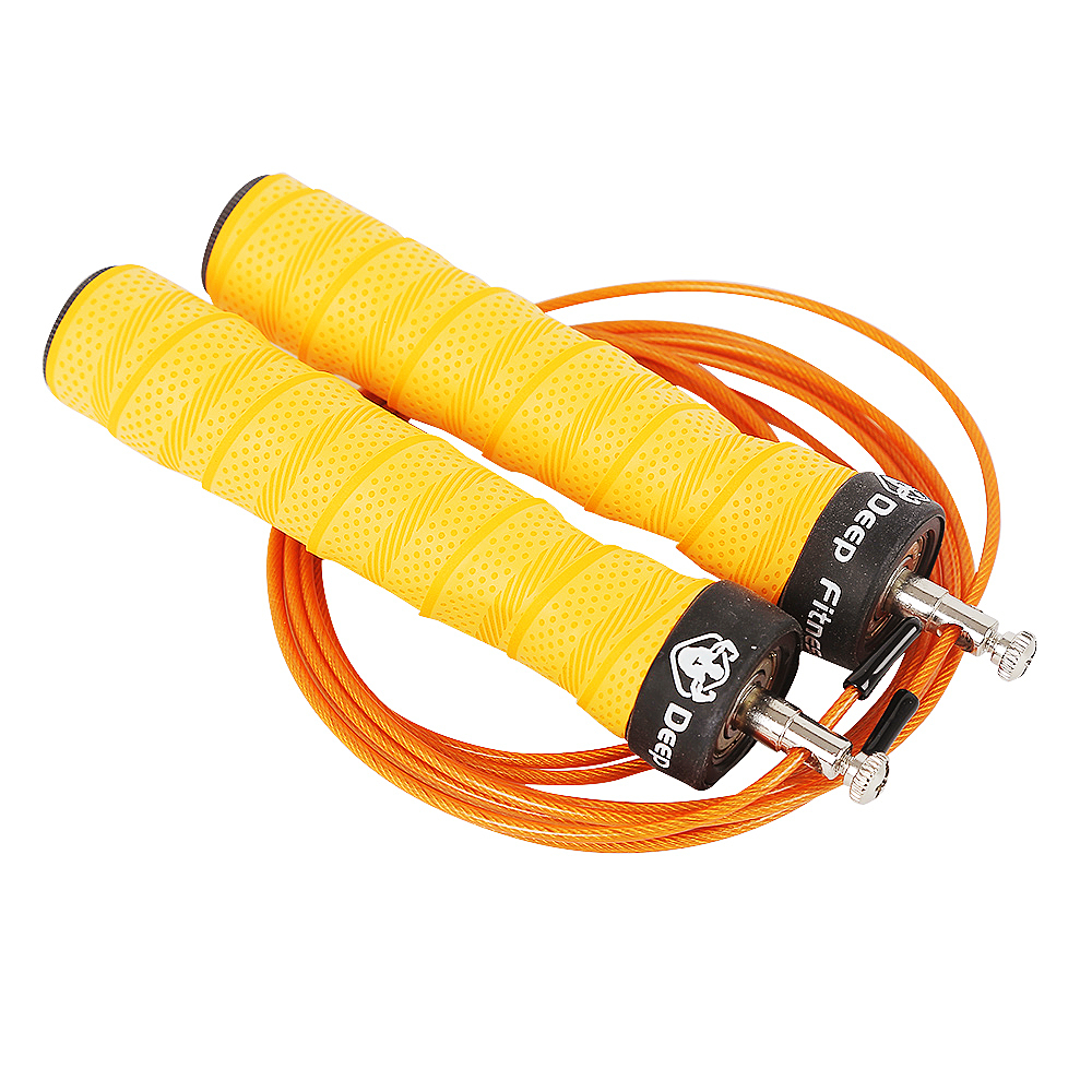 Fitness Adjustable High Speed Weighted Baring Jump Skipping Rope Weighted Jump Rope