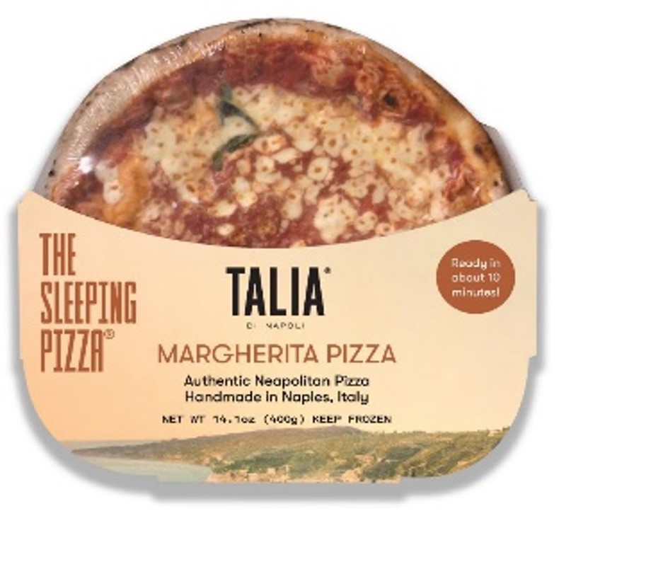 Frozen Handmade Margherita Pizza 100% Natural Fully Baked No preservatives No additives No GMOs