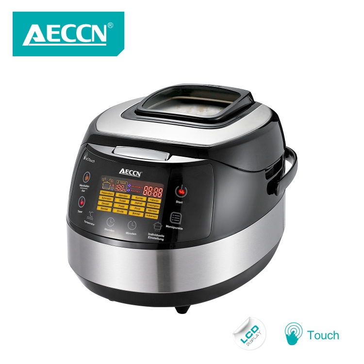 New Design 5L Steel Shell Golden Stainless mulit function rice cooker