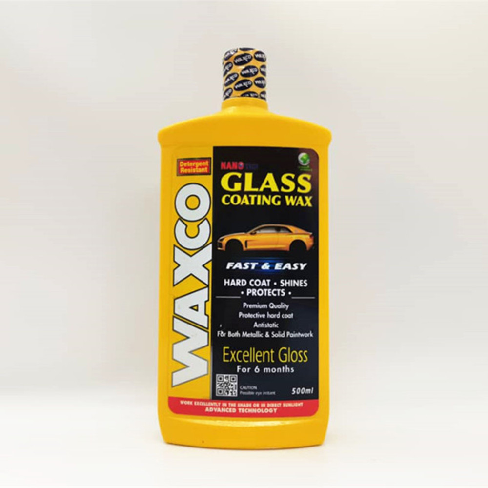Specially Formulated For Solid And Metallic Paint Work Waxco Nano Glass Coating Wax 500ml Made In Malaysia