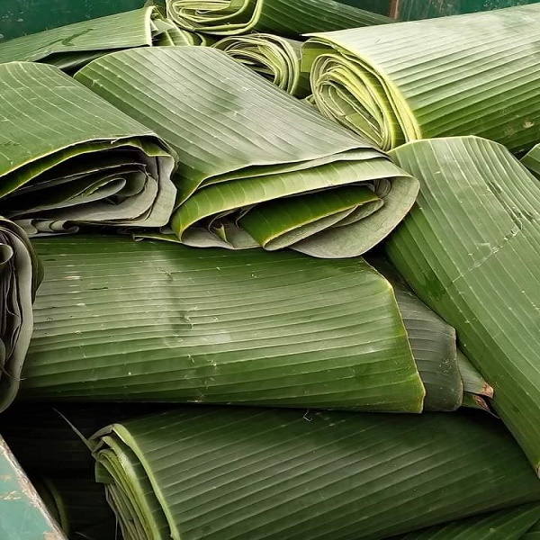 Большие объемы, банановые листья для презентации продуктов, биоразлагаемая посуда, банановые листья, замороженные + 84779956678
