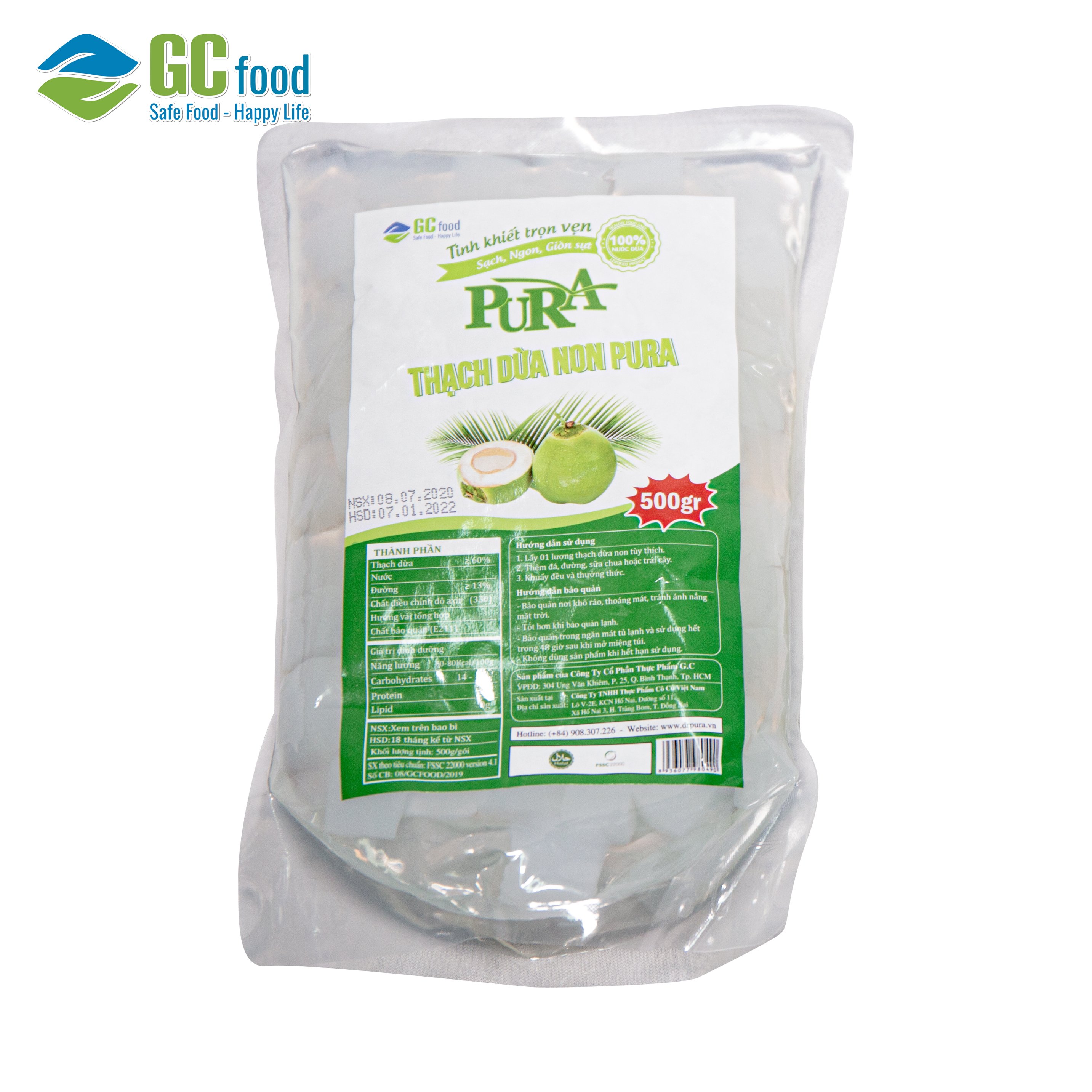 Сделано в Вьетнаме NATA DE COCO/кокосовое желе, 100% натуральное, высокое качество, Вкусное желе, здоровое блюдо