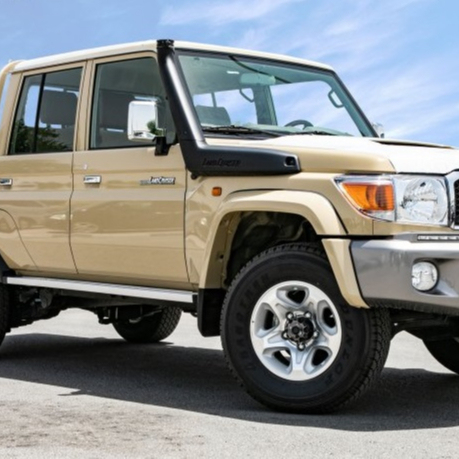 Довольно используемый дизельный пикап Land Cruiser