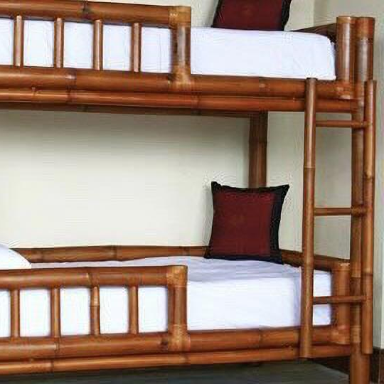 Double Modern Real Bamboo Bed handmade from Viet Nam manufacturer Good Price and Premium Quality for bedroom