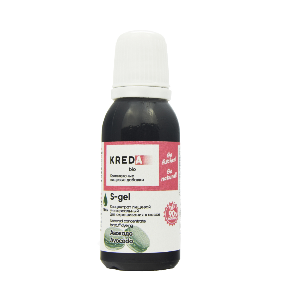 Универсальный гелевый концентрат для крашения материала Kreda Bio S-gel