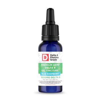 Оптовая продажа, производственный продукт Delta 8 THC Oil Tincture 1000 мг Blue Rasberry по оптовой цене