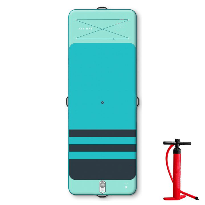 Wholesale Folding Yoga Inflatable Floating Island Latform Air Mat For Yoga SUP Fitness Exercise