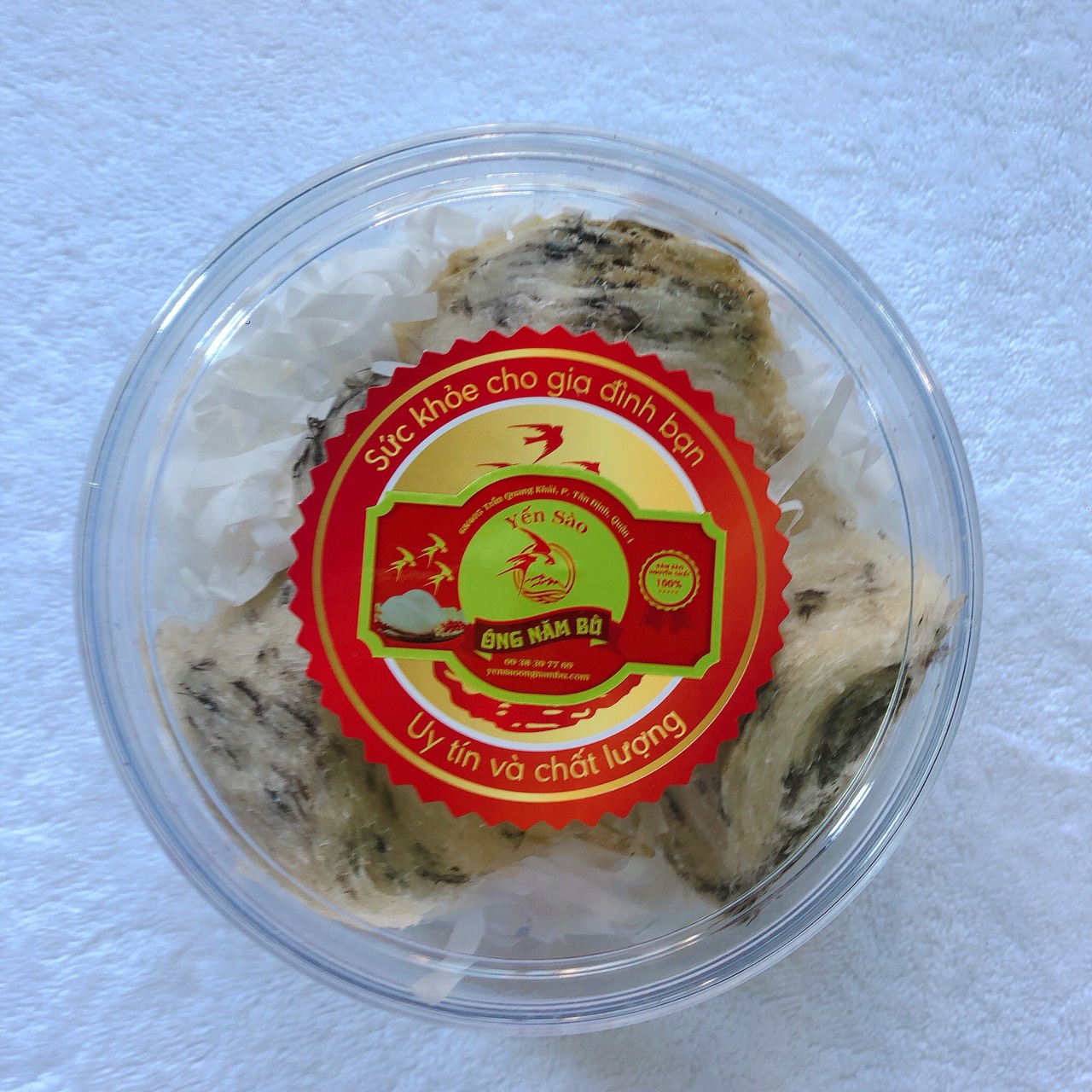 Vietnam Bird Nest 100% Pure Ready to Use, Raw Bird's Nest Good for Your Health