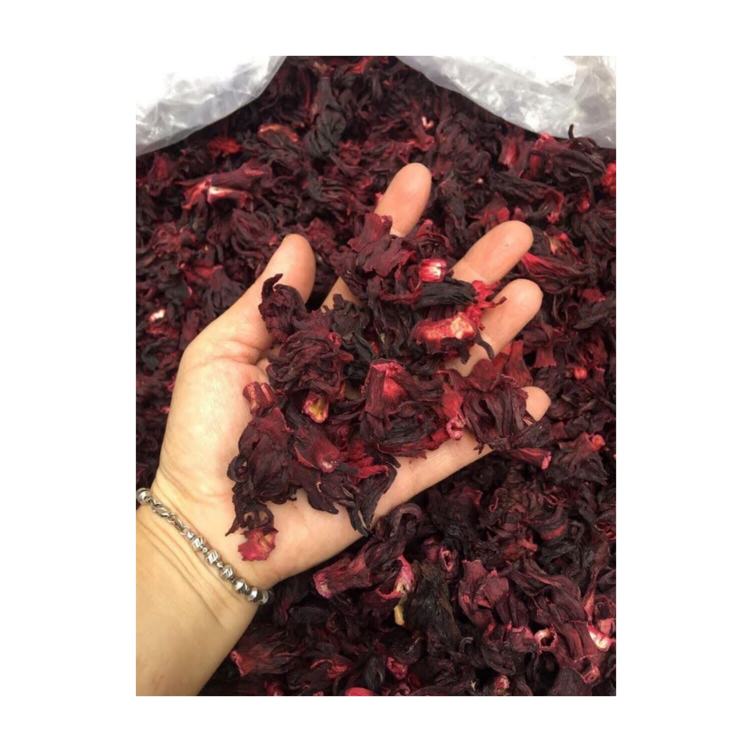 Сушеные цветы гибискуса, также называемые сорельем или flor de Jamaica, для приготовления холодного чая, павловы, соусов и многого другого