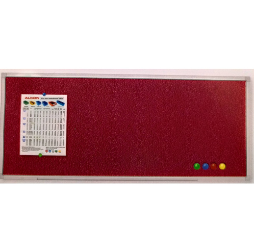 Ultra Textured Fabric Magnetic Pin Up Notice Boards