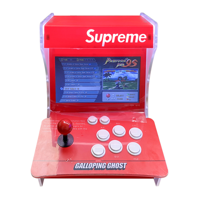 Мини-Игровой Автомат для аркадных игр Bartop | Игровая консоль для 2 игроков 4188 в 1 Пандора 9S | Классическая Ретро аркадная Игровая приставка с Wi-Fi для продажи