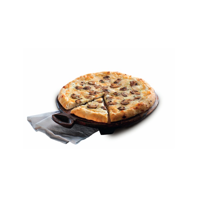 Made in Italy mushrooms mascarpone and cheese frozen pizza