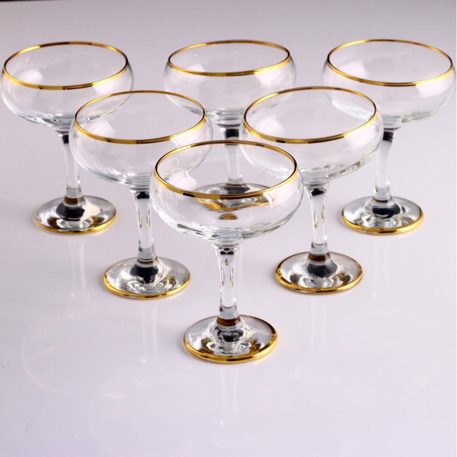 44136 GOBLET SET - DURU GOLD