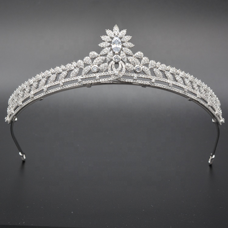 new arrival wedding crystal bridal tiara hair accessories hair crown in stock