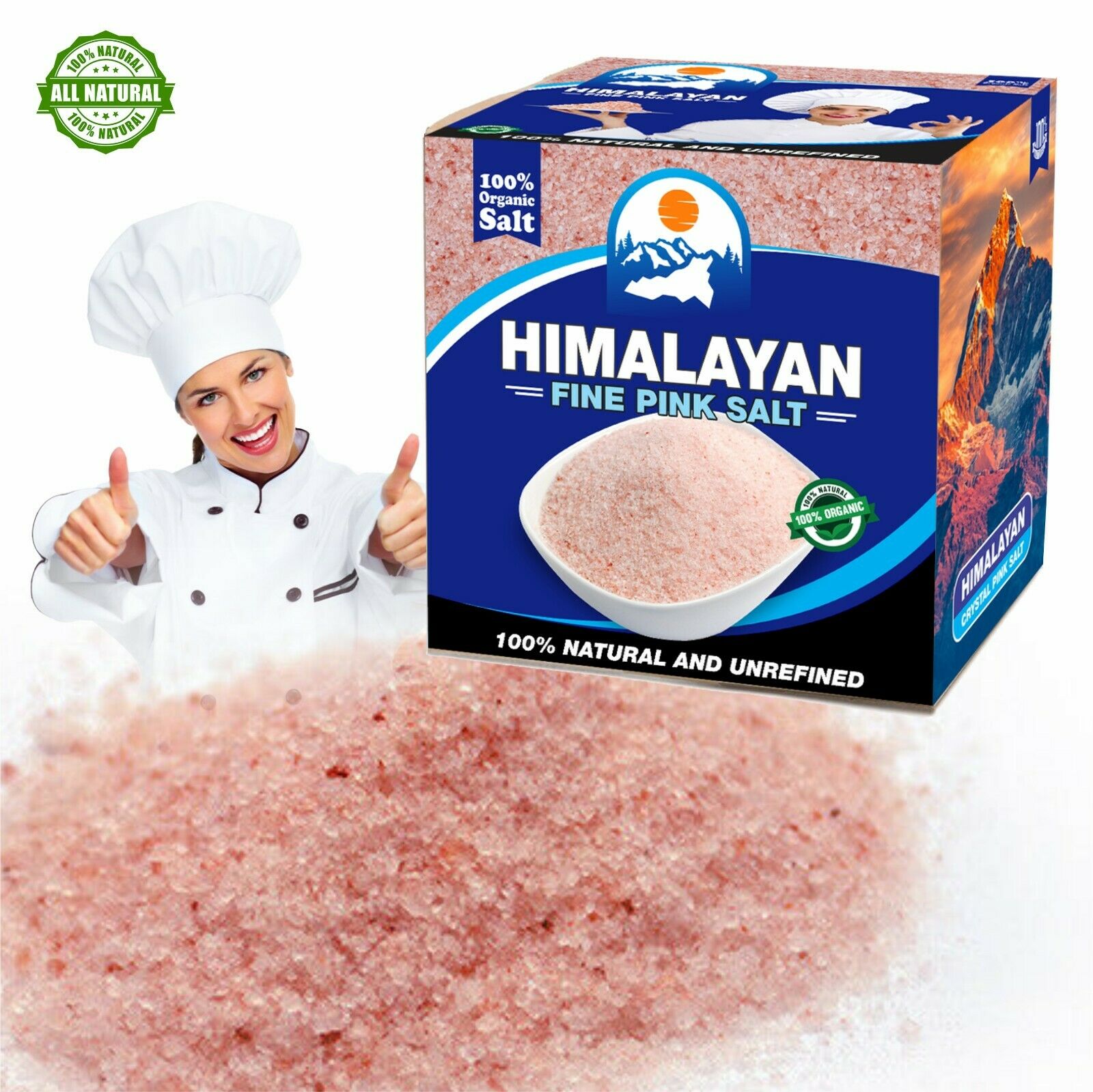 Грубая натуральная съедобная Гималайская кристаллическая розовая горная пищевая соль розовая горная соль