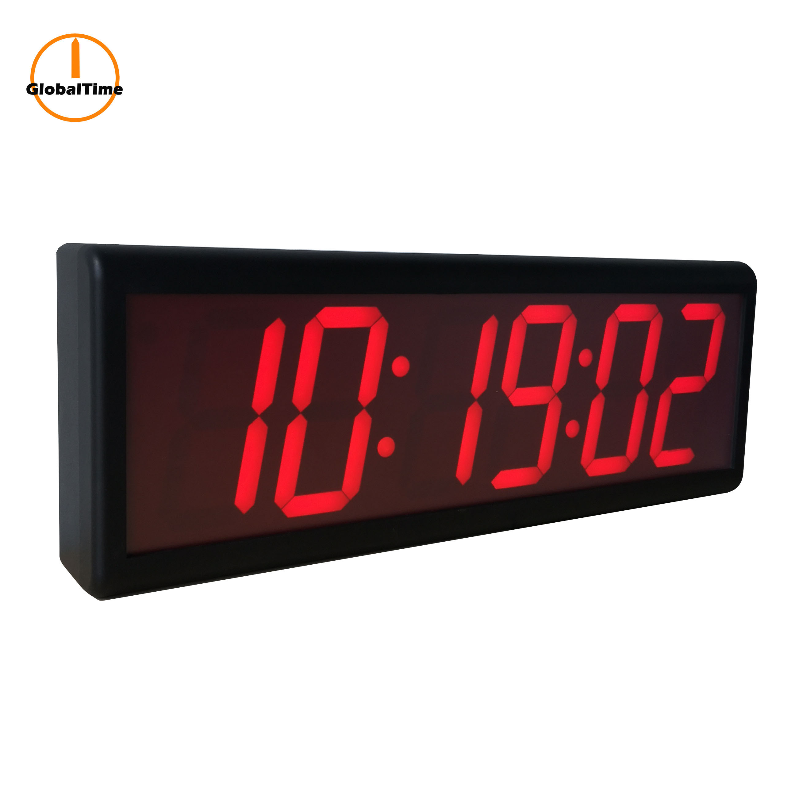 4" Digital Ethernet Network Clock for Transportation