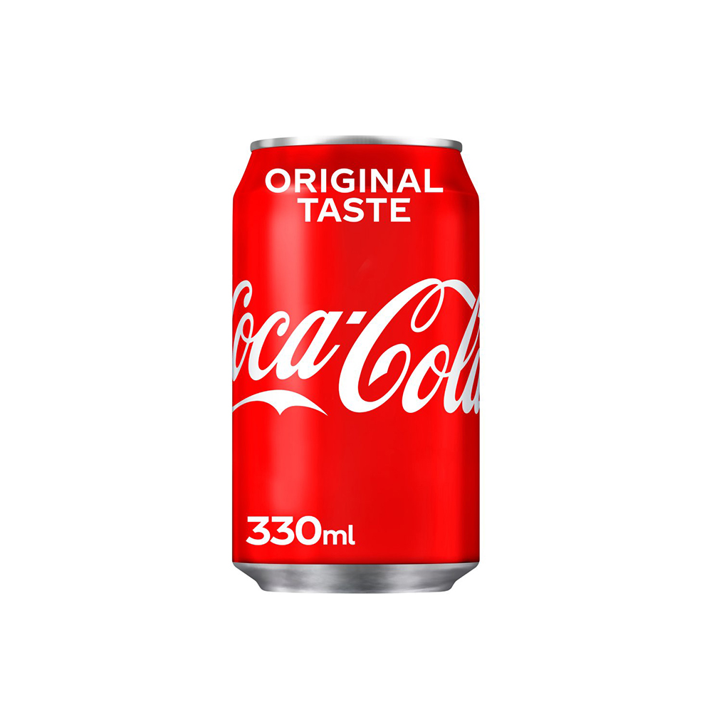 Банка Coca cola 330 мл x 24 штуки-оригинальный вкус