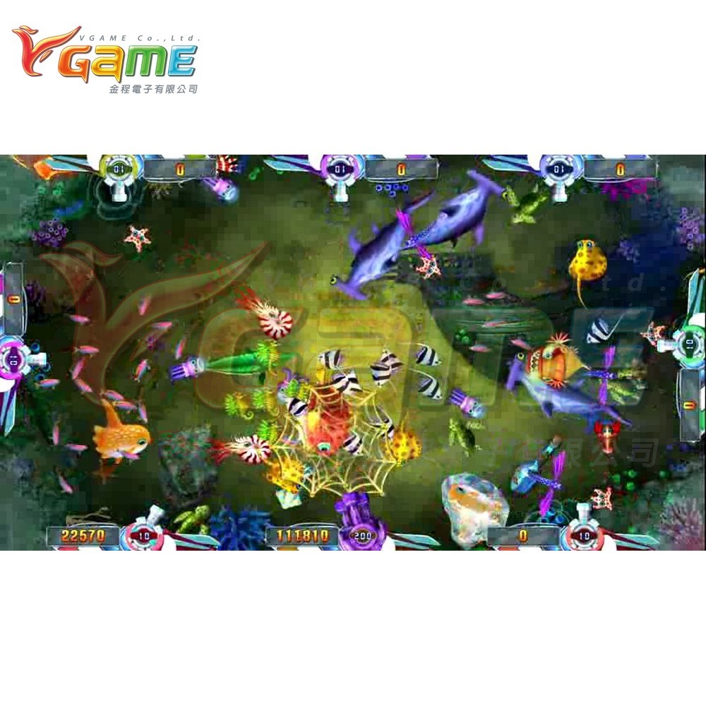 VGAME рыба стрельба монета аркадные игры