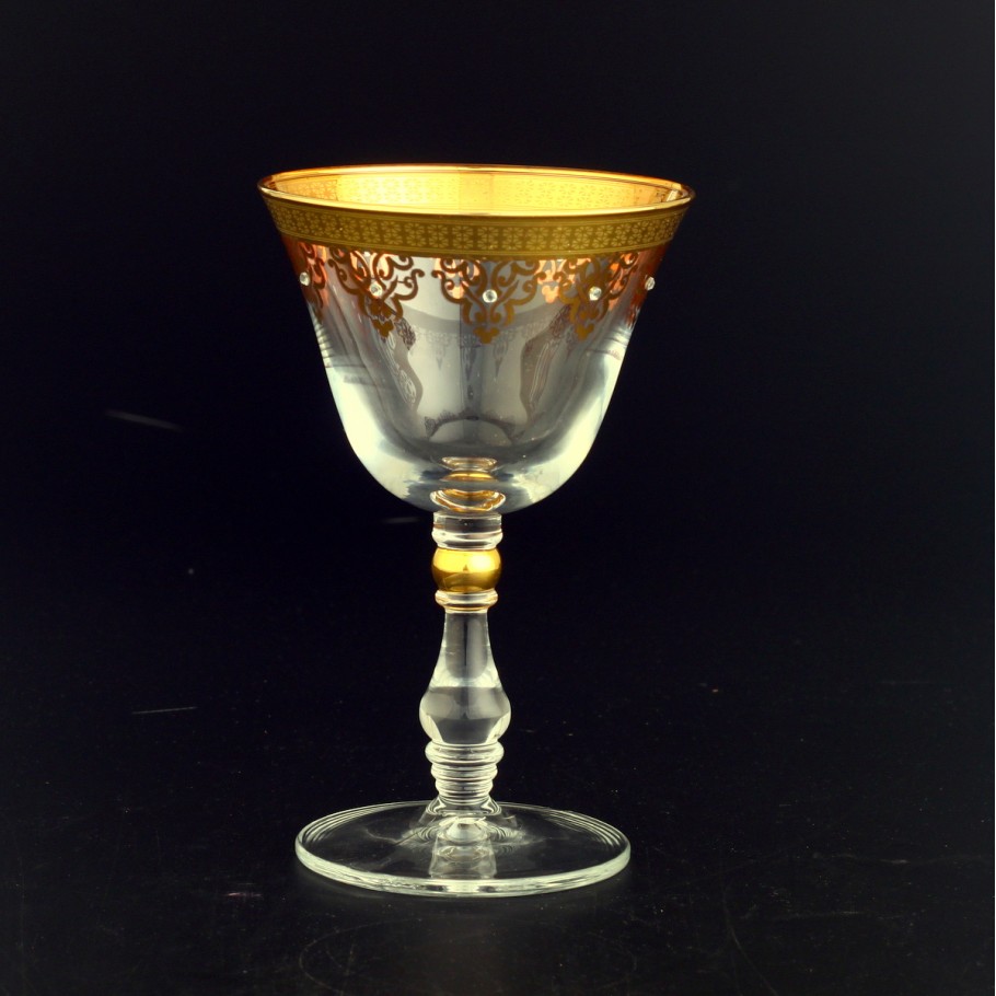 STEMWARE SET OF 6 - 440048 - OTTOMAN GOLD