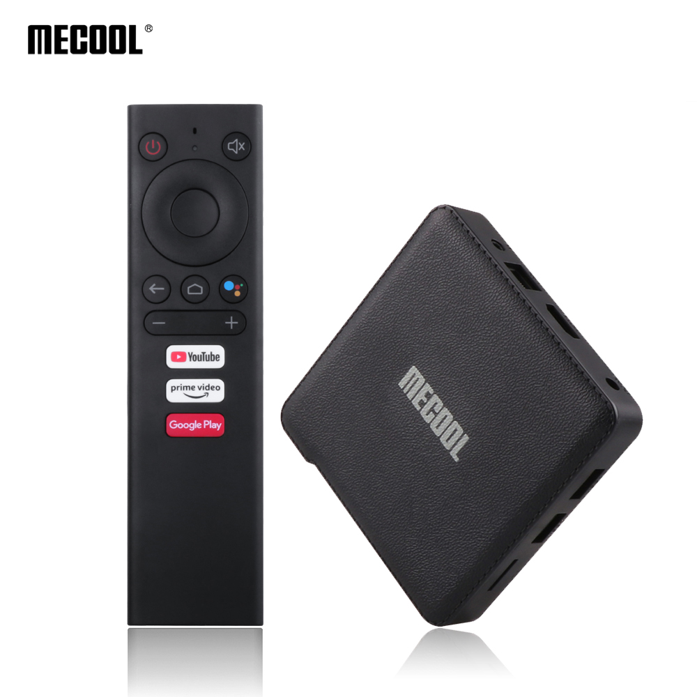 MECOOL KM1 игровой пульт дистанционного управления 4 Гб 64 Гб Amlogic S905 четырехъядерный потоковый Смарт Интернет медиаплеер Android TV Box
