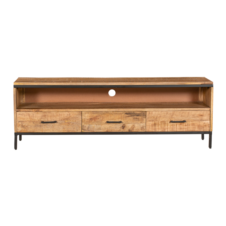 Latest Design Wooden Material Lowboard with 3 Drawers/1 Shelf from Reliable Supplier