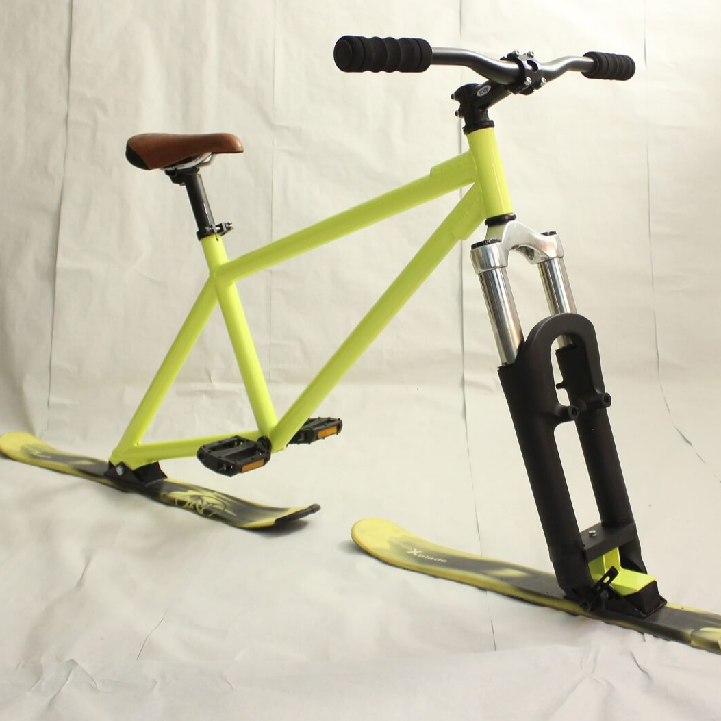 Skibike snowscoot для горнолыжный лыжный горный велосипед для катания на сноуборде