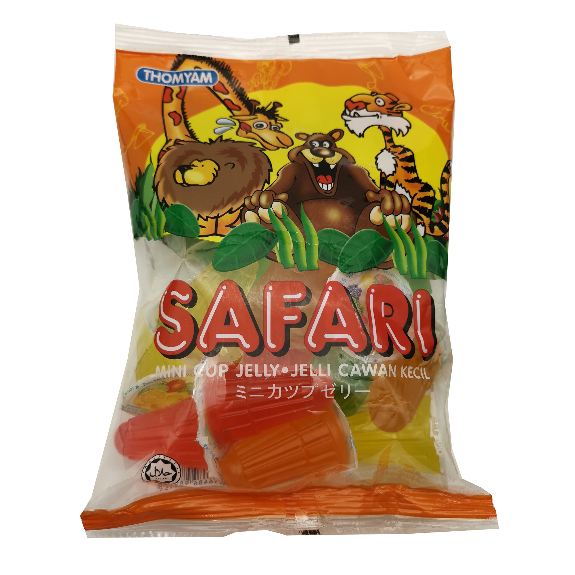 Best Price Safari Mini Cup Jelly 19g Wholesales from THOMYAM FOOD Malaysia