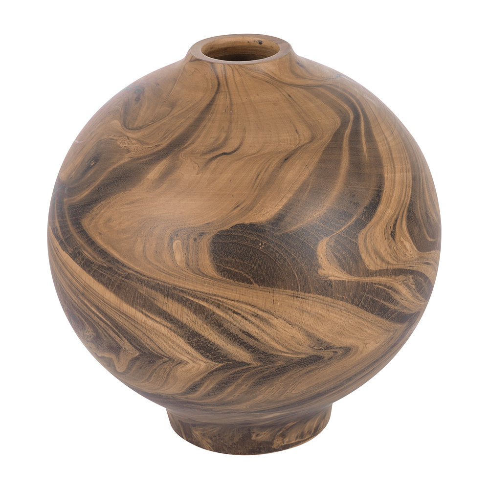Top Selling Unique Quality Wedding Flower Floor Round Vases Wood Vases For Home Decor Tabletop Customize Size Bulk Quantity