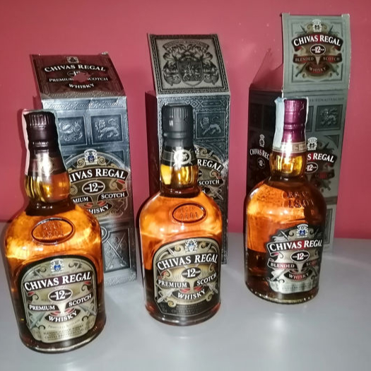 Chivas Regal 12 years, 18 years, 25 Years Original Blended Scotch Whisky & International Hot spirits