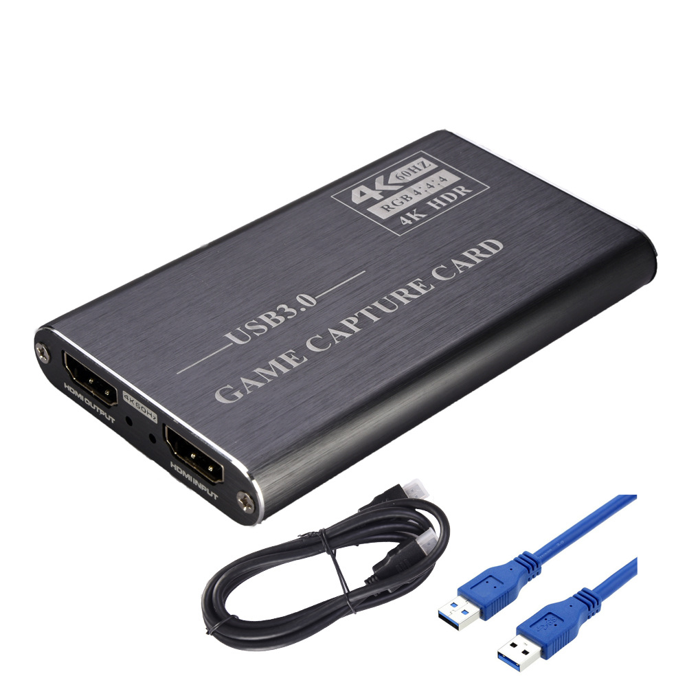 Аудио HDMI видео карта захвата USB3.0 4K HD 1080P 60fps Портативный видео конвертер для игры прямая трансляция видео запись