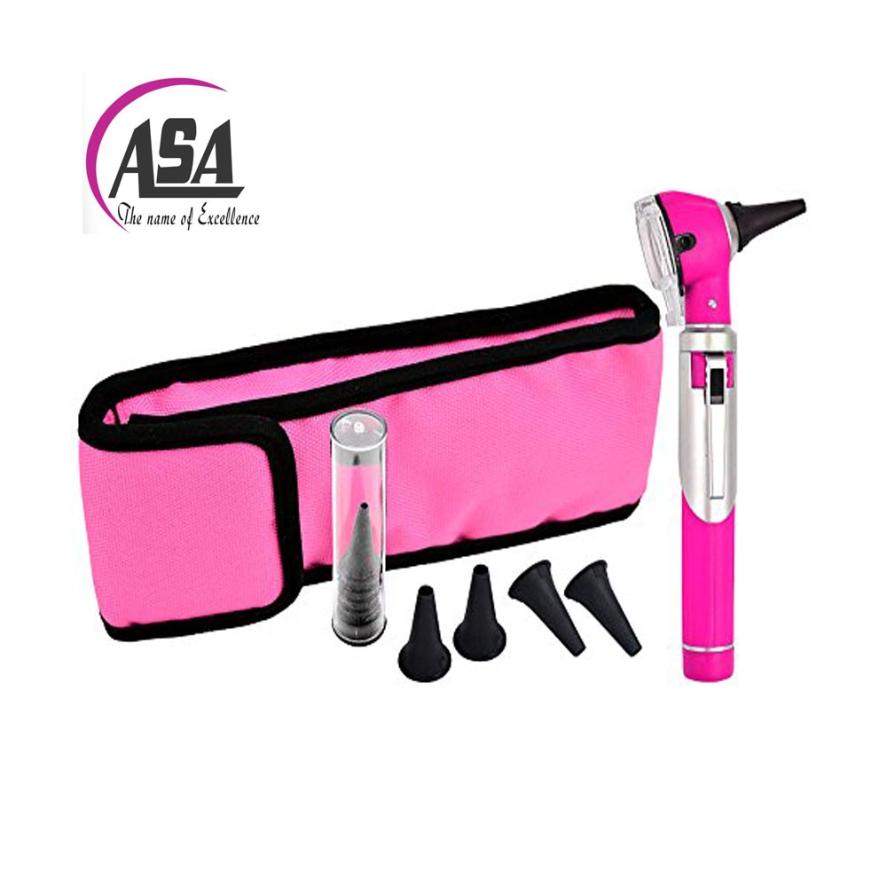 High Quality Wholesale Mini Pocket Size Fiber optic Otoscope cheap price available in different colors