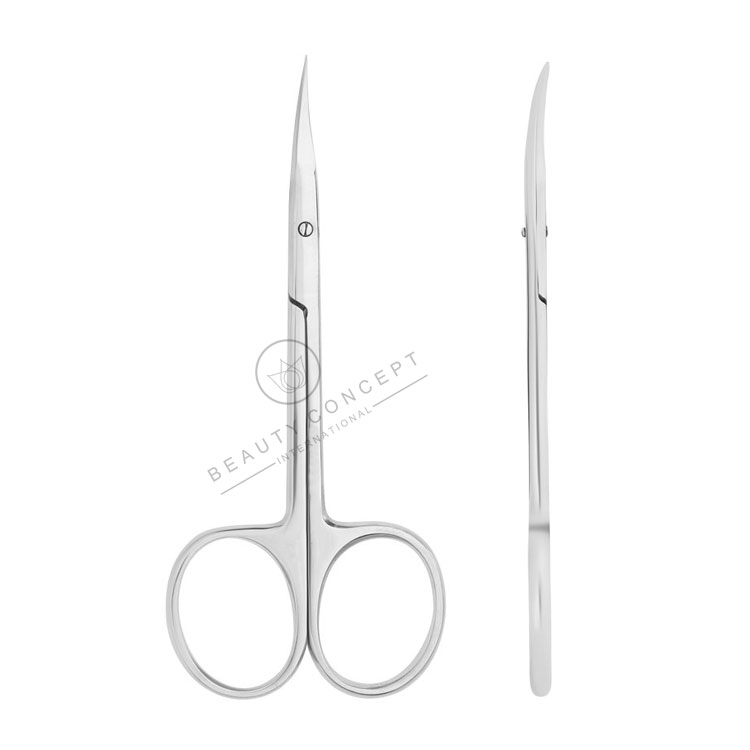 Russian Cuticle Scissors, classic manicure scissors thin tips and classic blades width