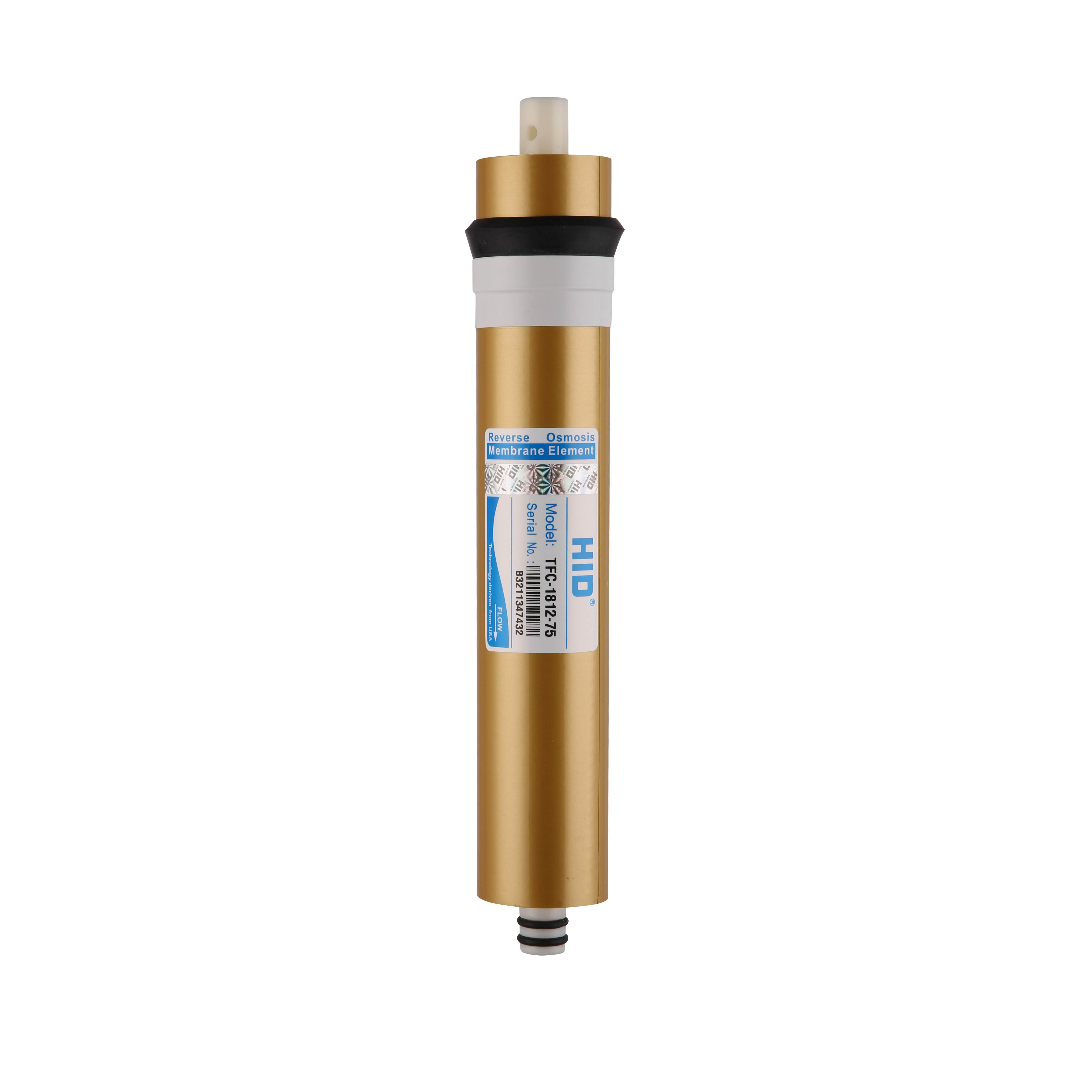 HID 1812-75gpd RO части мембраны для очистки воды ro