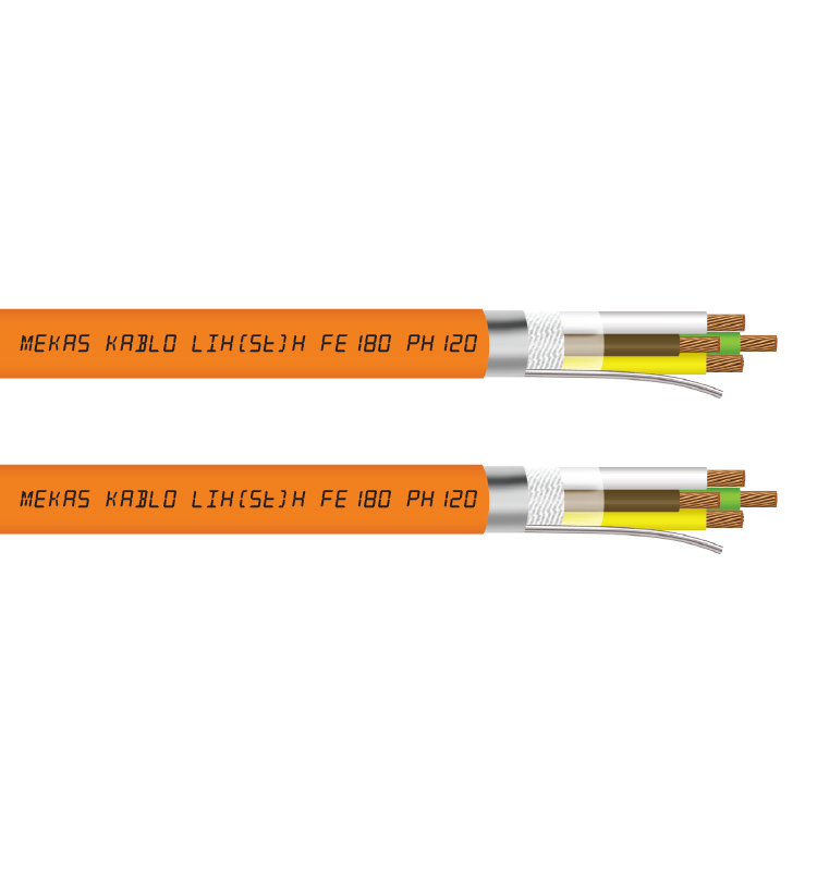LIH(St)H FE180 PH120-огнестойкие сигнальные кабели CE, ISO, RoHs сертификаты