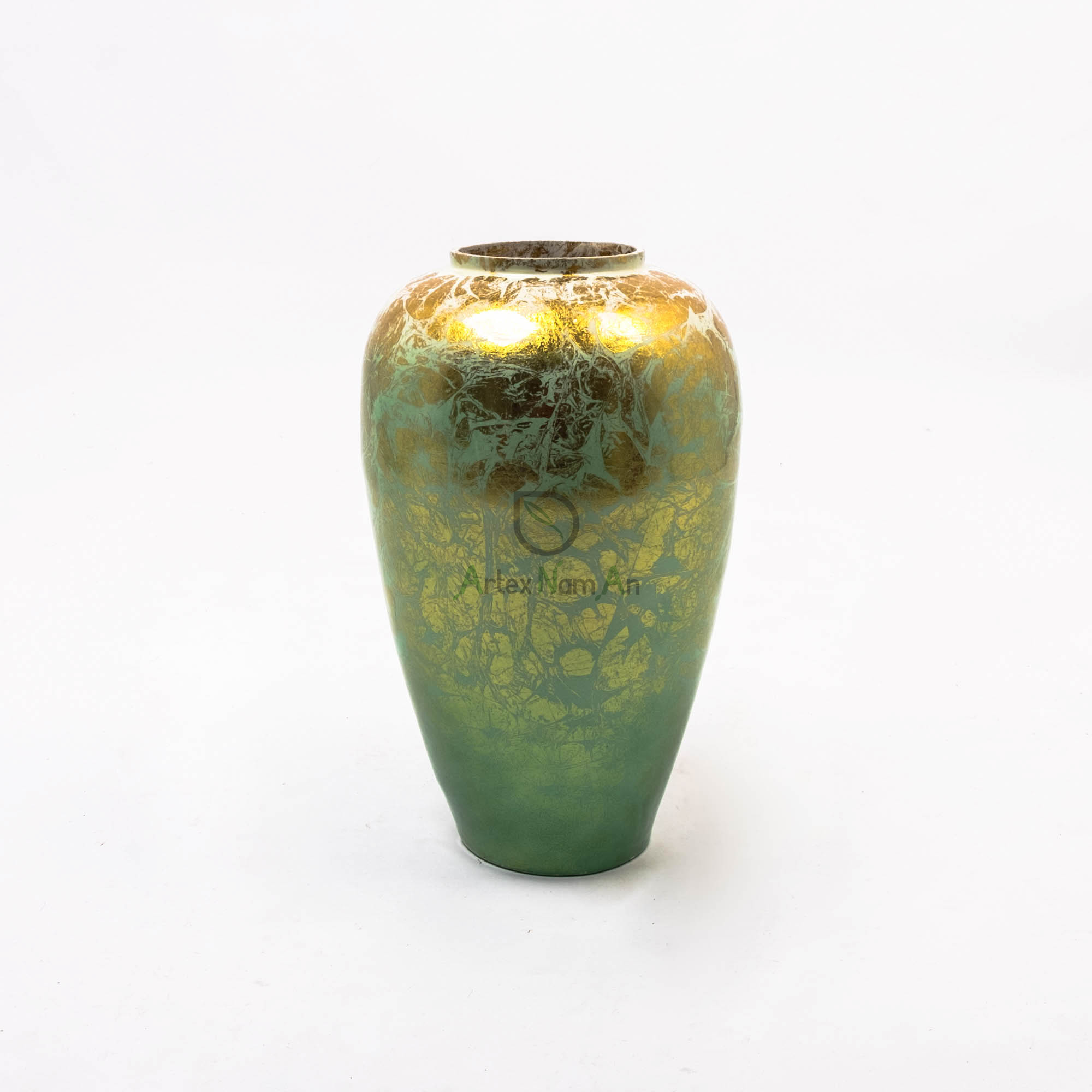 Amazon Best selling coiled shape plain design lucky bamboo vase bamboo flower vase
