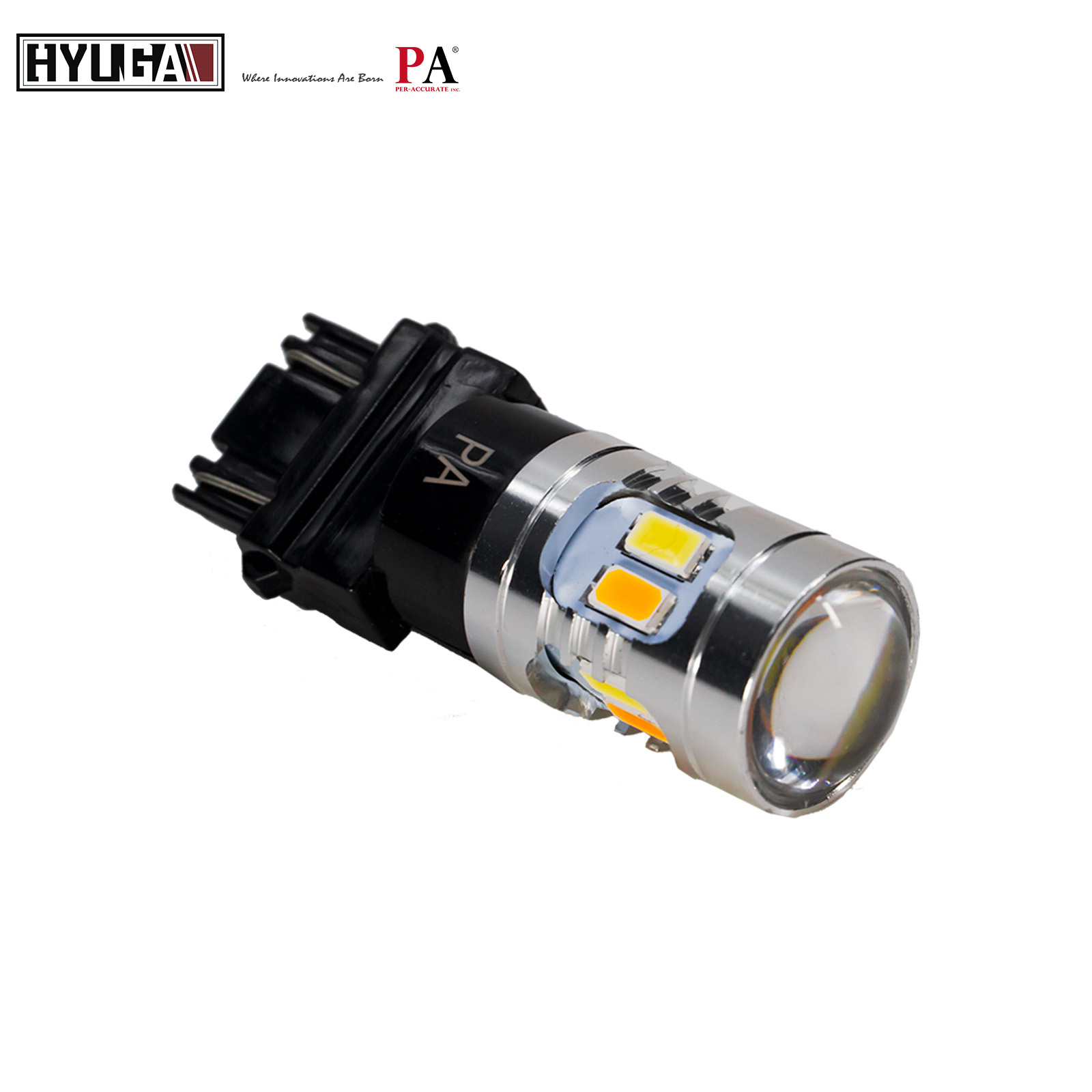 3157 Dual Color LED Bulb 12 SMD 5630 Amber White Light DRL Daytime Running light Turn Signal light PA