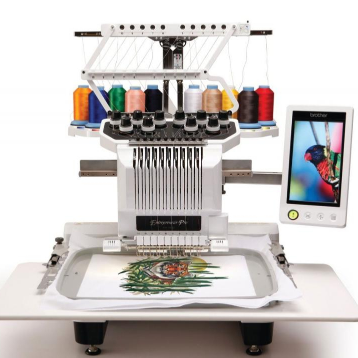 2021 Brother Entrepreneur Pro X PR1050X Embroidery Machine & Hat Hoops kits