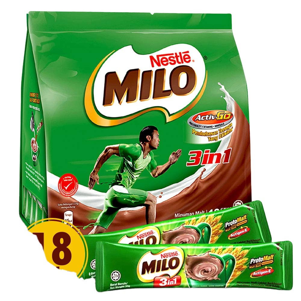 NESTLE, MILO, шоколадный солодовый напиток микс, 3,3 фунт может