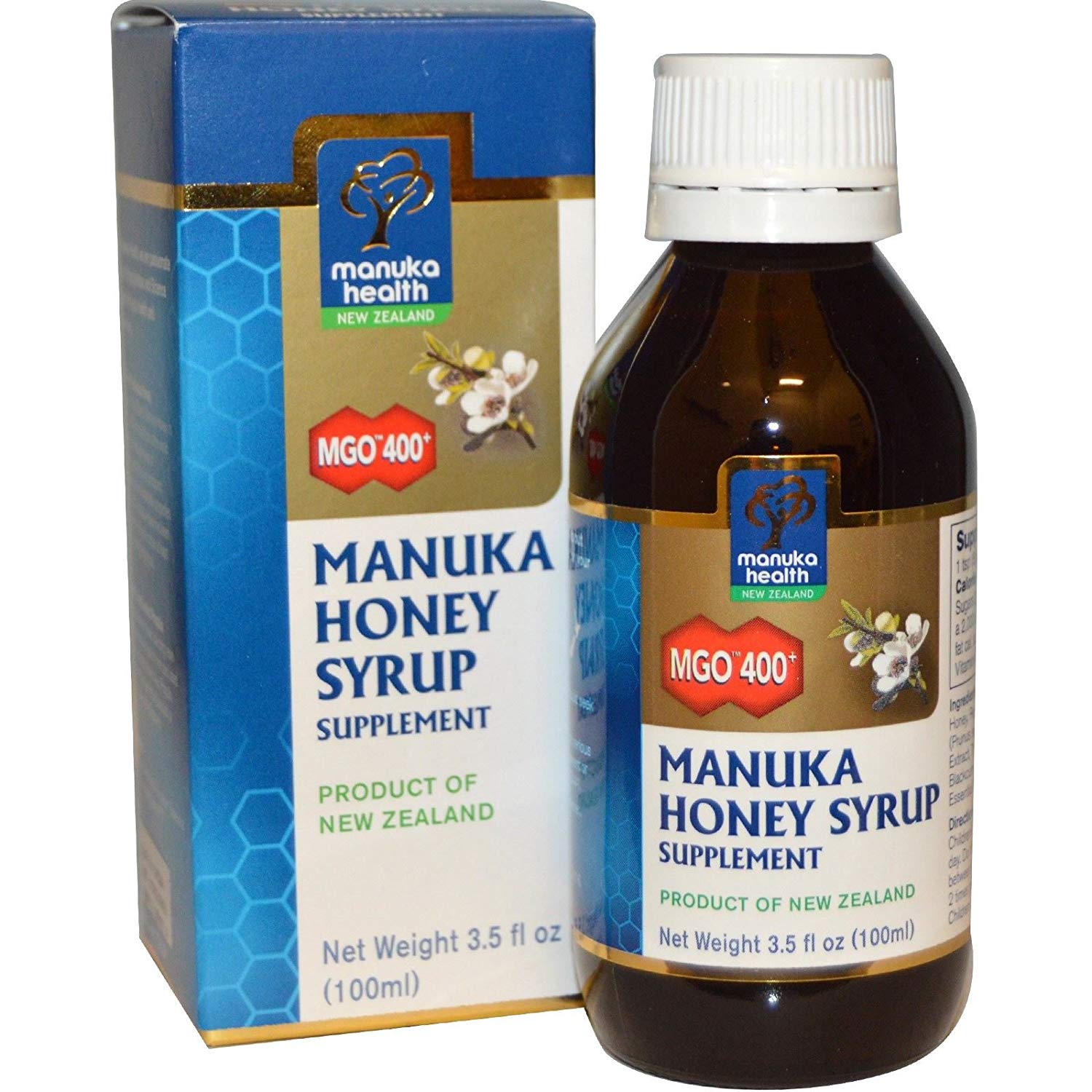 Мед сироп Manuka Health MGO 400 +