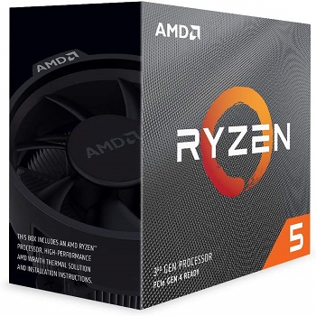 Wamax Аутентичные AMD-R_yzen-5-3600 6-ядерный, 12-Thread-разблокирована-рабочий стол-процессор с Wraith Stealth кулер