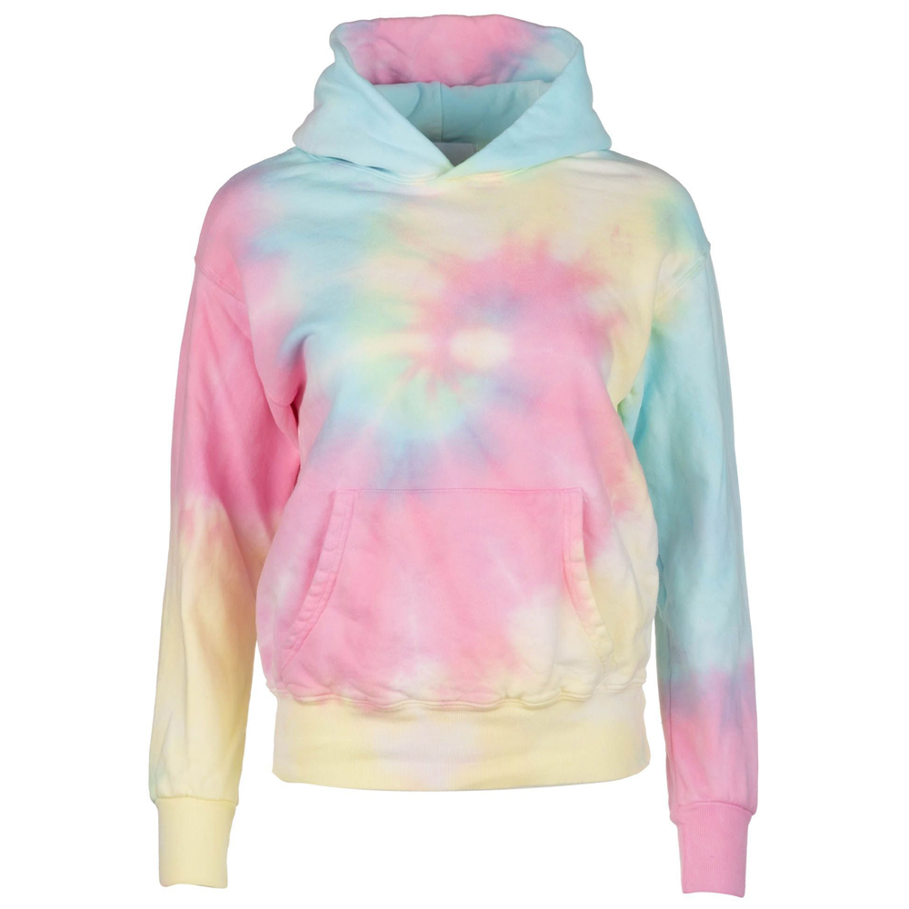 Multi Color Tie Dye Women Hoodies