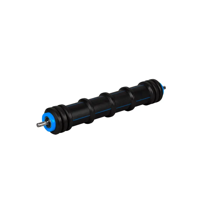 Wholesale rubberized conveyor rollers for reduce vibration and shock loads on conveyor  conveyor components