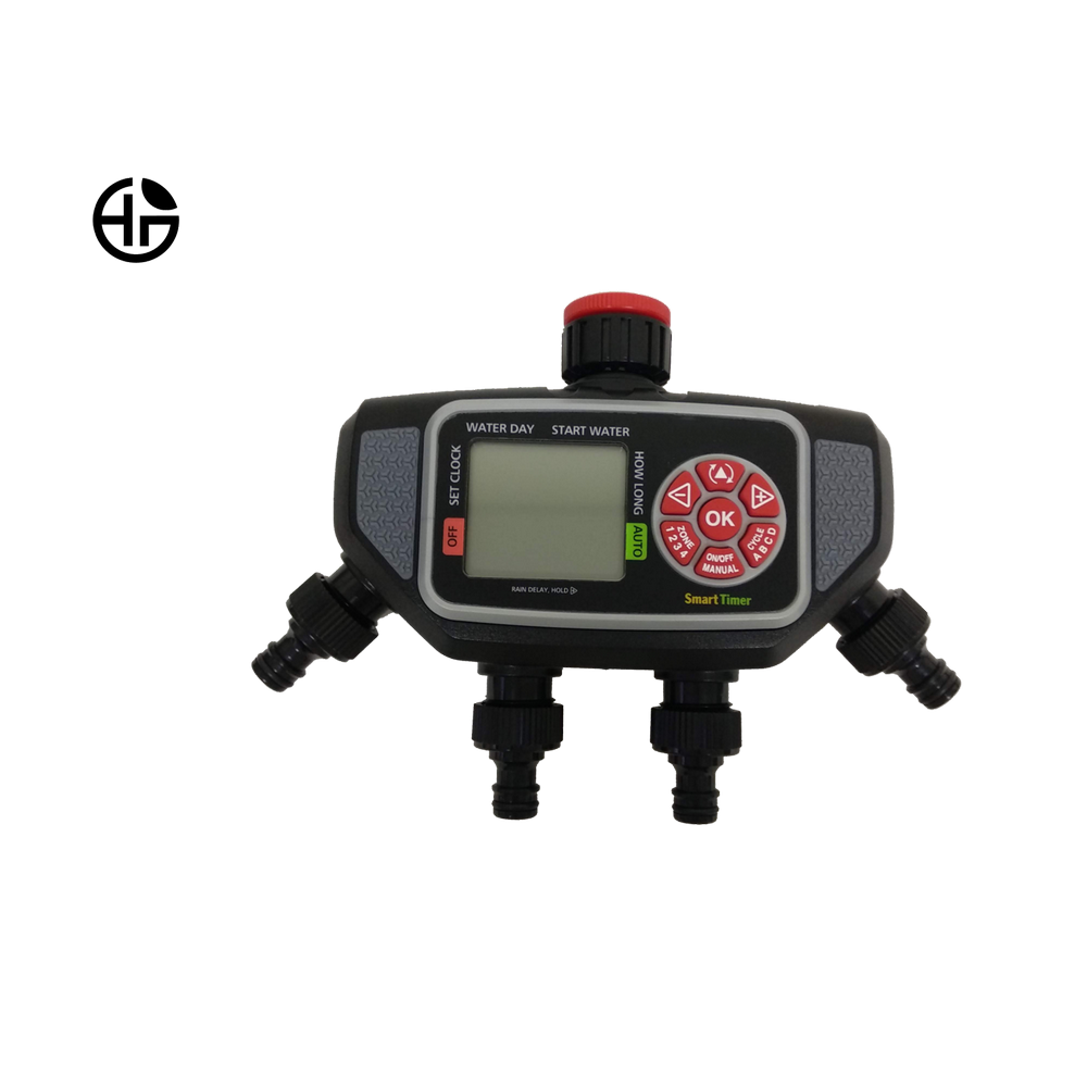 Irrigation 4 Valves Garden Water Timer Automatic pump best garden tap timers automatic water timer battery
