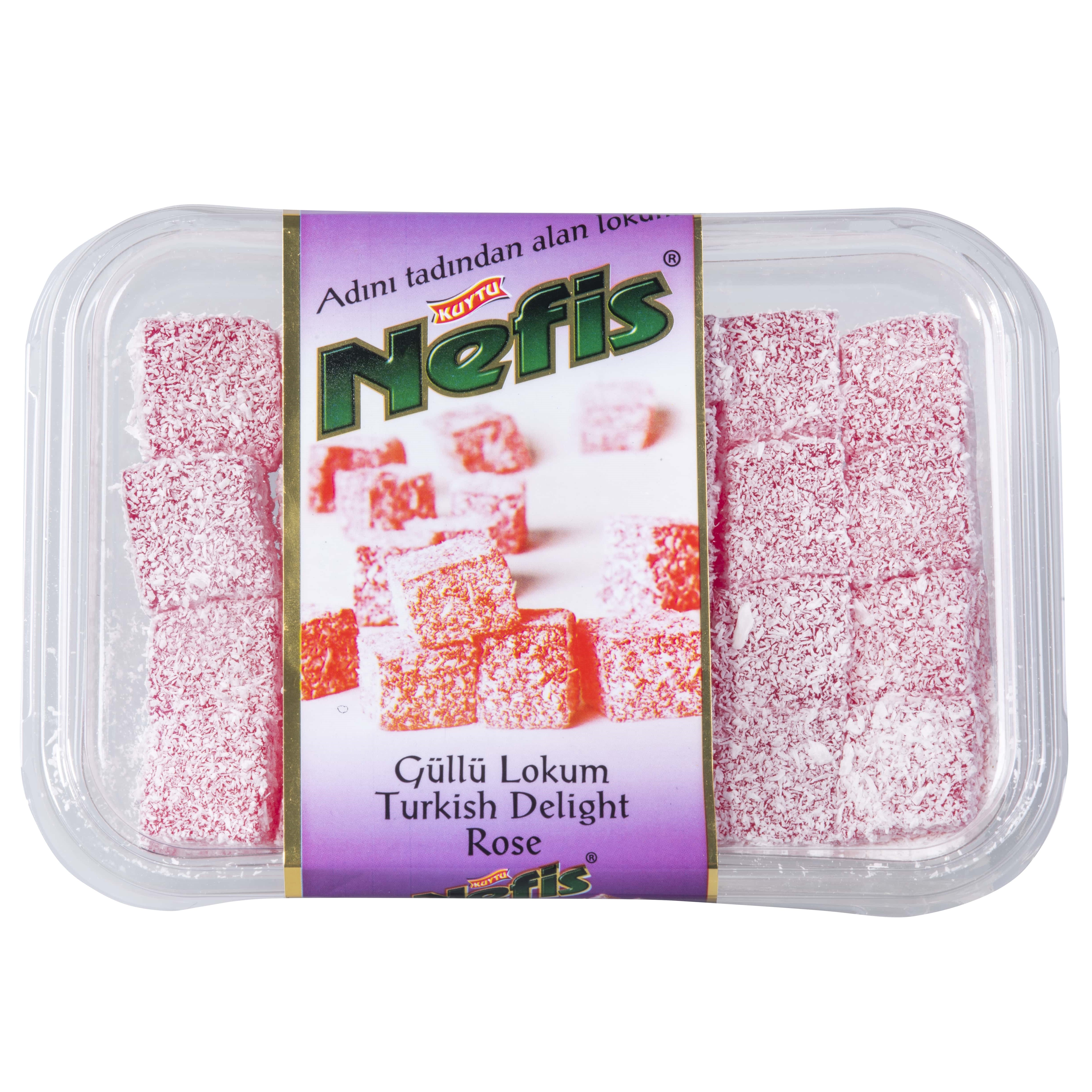 HOT SALE! Turkish Delight with Rose Flavour by NEFIS