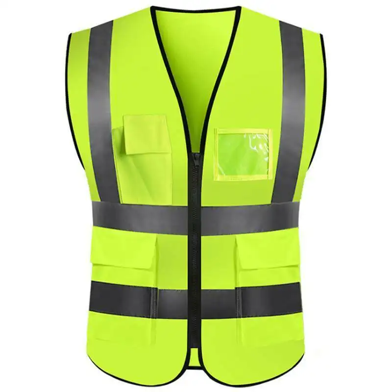 FRKNITEX high visibility construction uniform reflector work wear polo shirts for men workwear