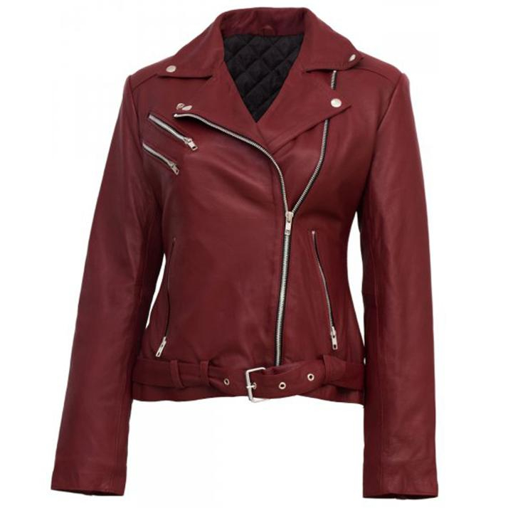 high quality genuine sheep leather jacket coat women zippers for leather motorcycle jackets pakistan