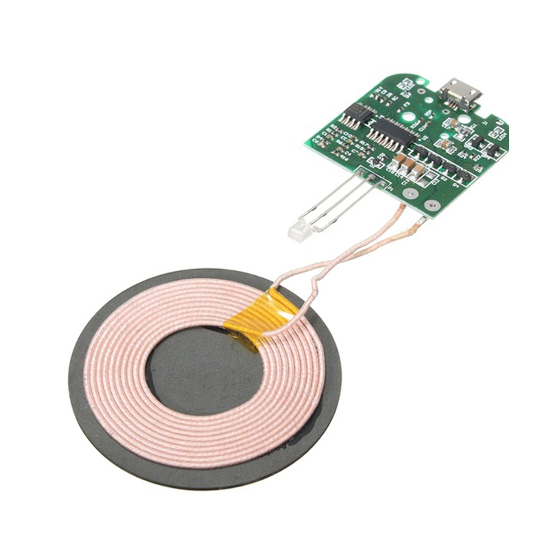 17 Year Electronics Circuit Board Design Service HASL FR4 Double Layer PCB Manufacturer Wireless Charger PCBA Assembly