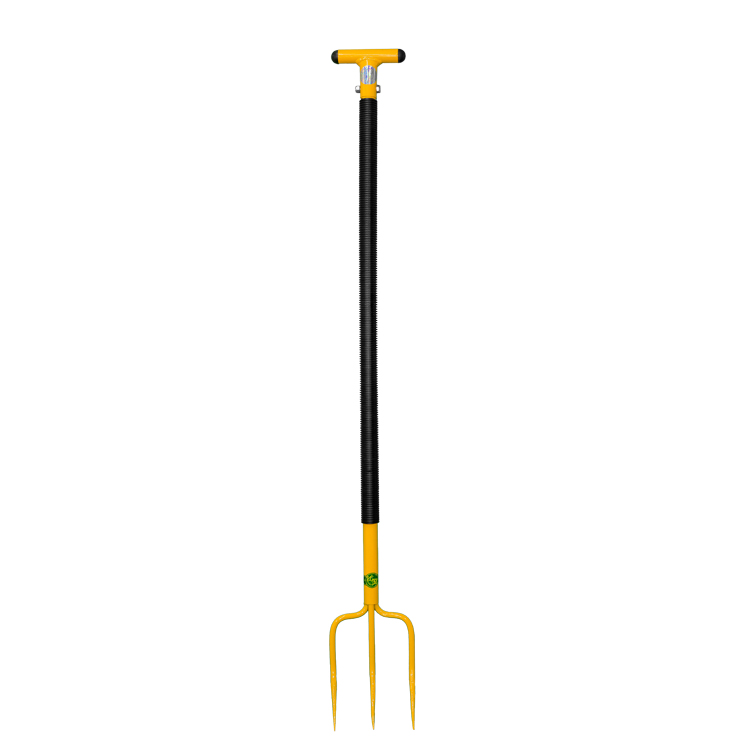 Reliable garden pitchfork tool height adjustable, agriculture instruments