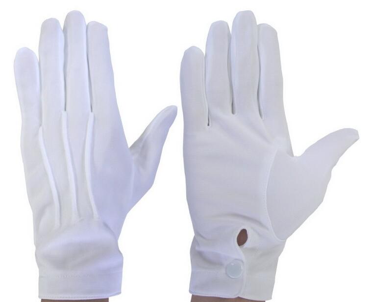 Soft and Comfortable White Cotton Glove for Electronics Assembly masonic gloves
